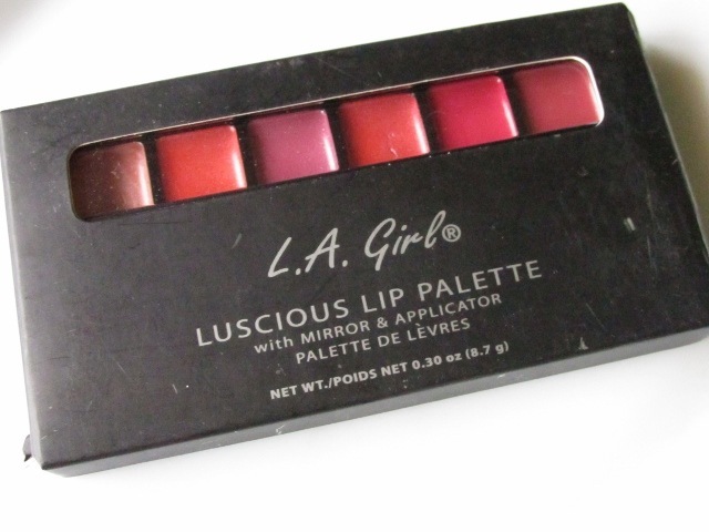 L.A. Girl Irresistible Luscious Lip Palette 