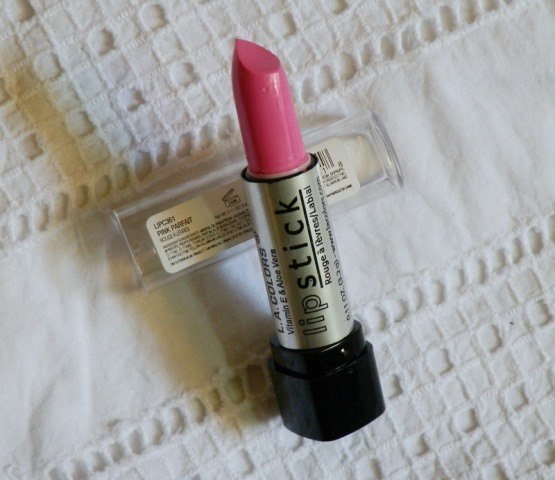 L.A. Colors Pink Parfait Moisture Lipstick