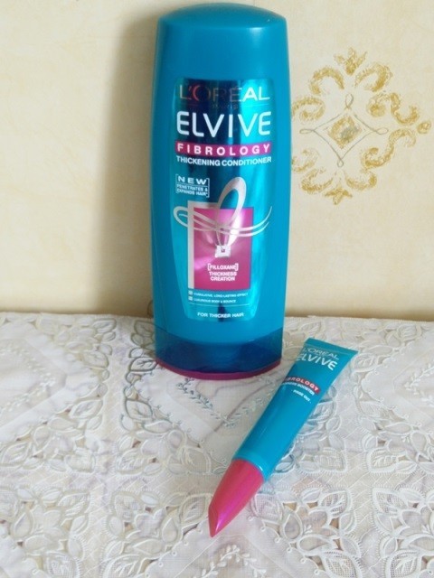 L'Oreal Elvive Fibrology Thickening Conditioner and Booster (10)