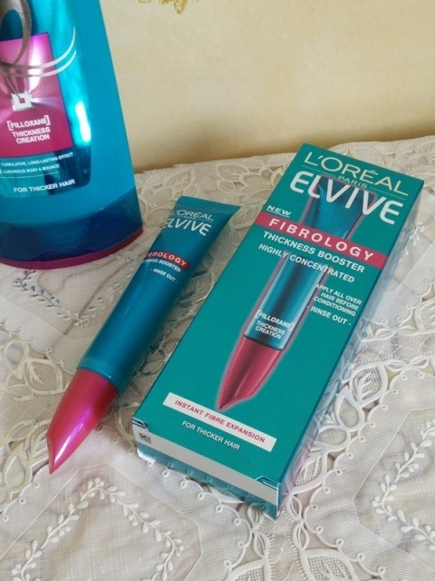 L'Oreal Elvive Fibrology Thickening Conditioner and Booster (2)
