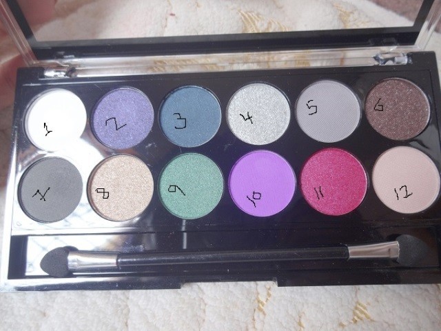 Makeup Academy 12 Shade Glamour Nights Palette (7)