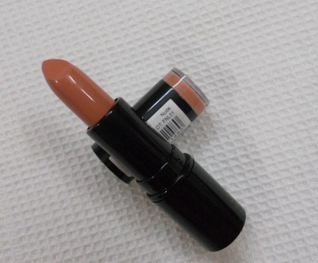 Light brown lipstick