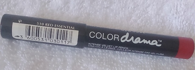 Maybelline 510 Red Essential Color Drama Intense Velvet Lip Pencil  (3)