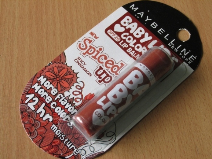 Maybelline Baby Lips Spicy Cinnamon Spiced Up Lip Balm Review