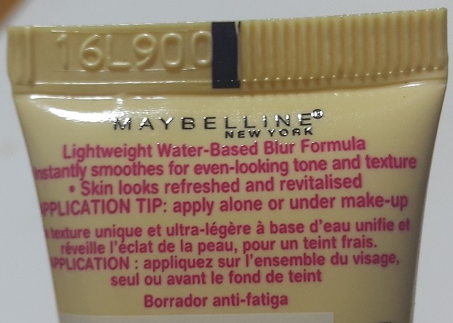 Maybelline Babyskin Fatigue Blur Cream 01 Rose (4)