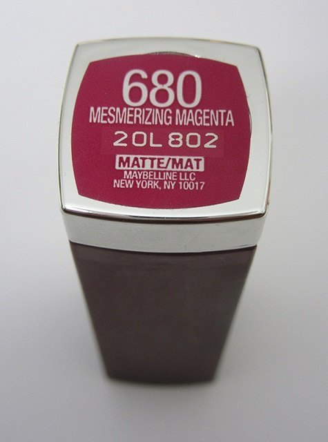 Maybelline Mesmerizing Magenta Color Sensational Creamy Matte Lipstick 