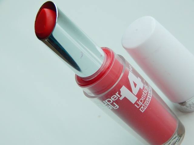 Maybelline Superstay 14hr Lipstick Megawatt in Red Rays