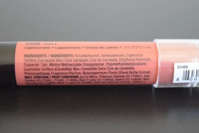 NYX Cosmetics Sable Simply Nude Lip Cream  (4)