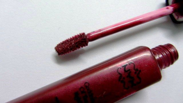 NYX Goddess of the Night Lip Gloss in Burgundy Review1