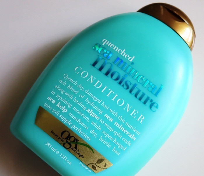 Organix Quenched Sea Mineral Moisture Conditioner Review