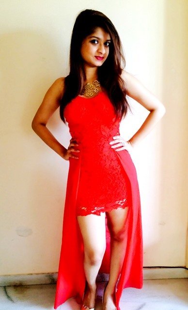 Outfit of the Day Red Bustier Evening Gown (3)