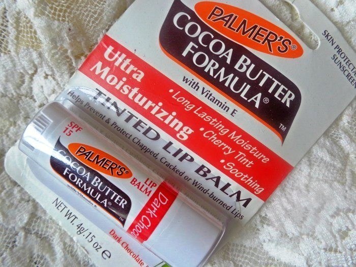 Palmer’s Dark Chocolate and Cherry Cocoa Butter Formula Ultra Moisturizing Tinted Lip Balm Review1