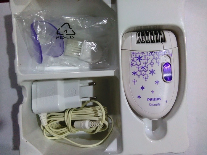 Philips Satinelle Epilator HP642100 Review3