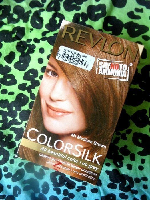 Revlon Colorsilk 4N Medium Brown Ammonia-Free Permanent Haircolor