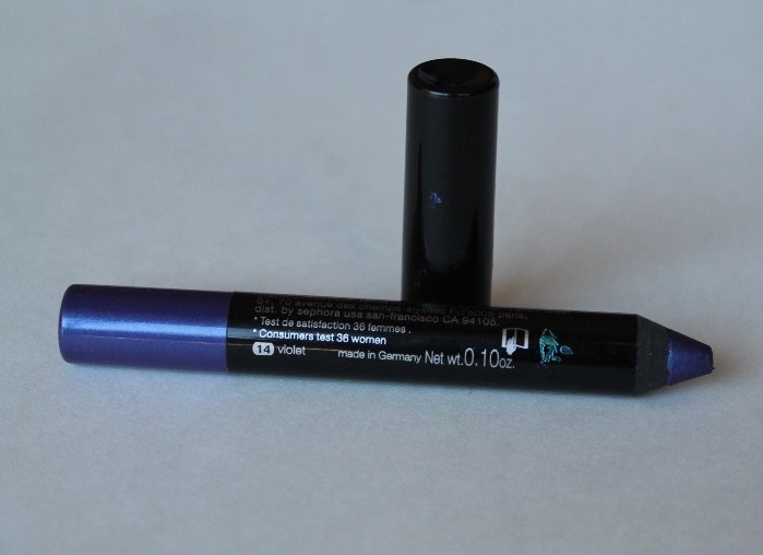 Sephora Collection 14 Violet Crayon Jumbo 12HR Wear Waterproof Liner Review3
