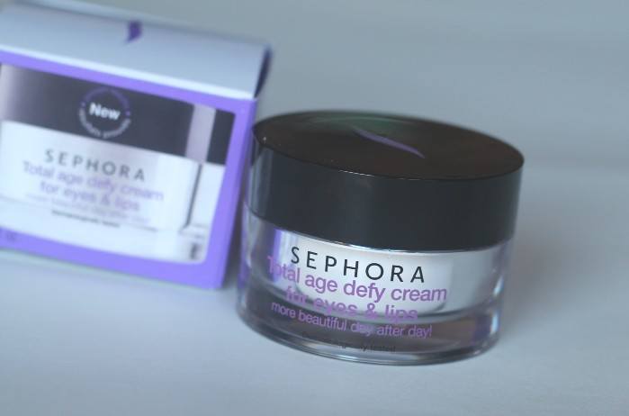 Sephora Collection Total Age Defy Cream for Eyes & Lips Review1