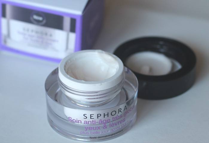 Sephora Collection Total Age Defy Cream for Eyes & Lips Review10