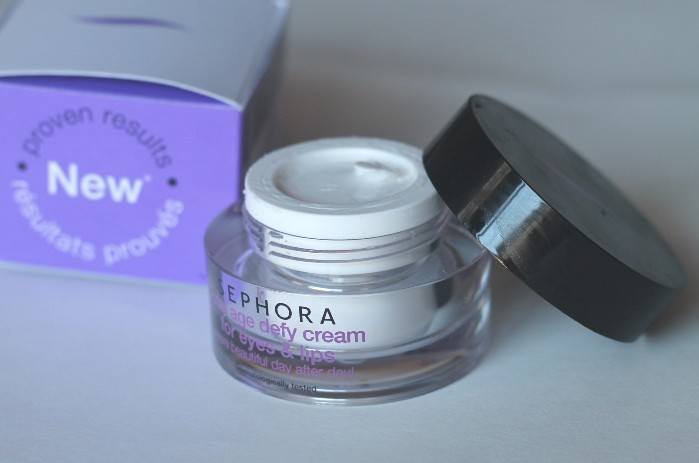 Sephora Collection Total Age Defy Cream for Eyes & Lips Review4