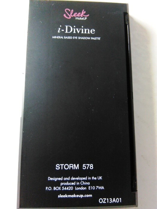Sleek Makeup Storm i- Divine Eyeshadow Palette Review2
