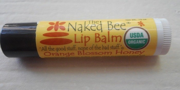 The Naked Bee Orange Blossom Honey Moisturizing Lip Balm Review