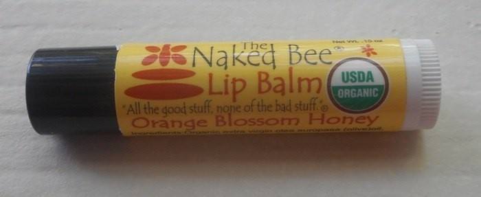 The Naked Bee Orange Blossom Honey Moisturizing Lip Balm Review2