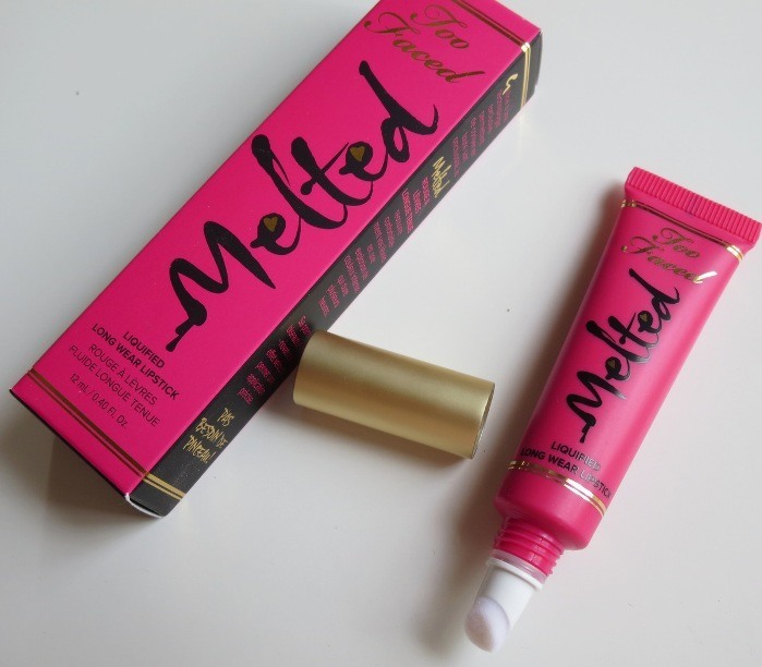 Too Faced Melted Jelly Donut Liquified Long Wear Lipstick Review