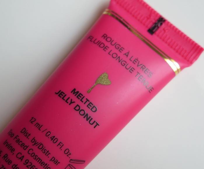 Too Faced Melted Jelly Donut Liquified Long Wear Lipstick Review4