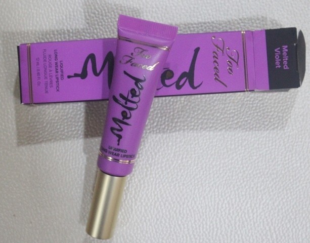 Too Faced Melted Liquified Long Wear Lipstick - Melted Violet (2)