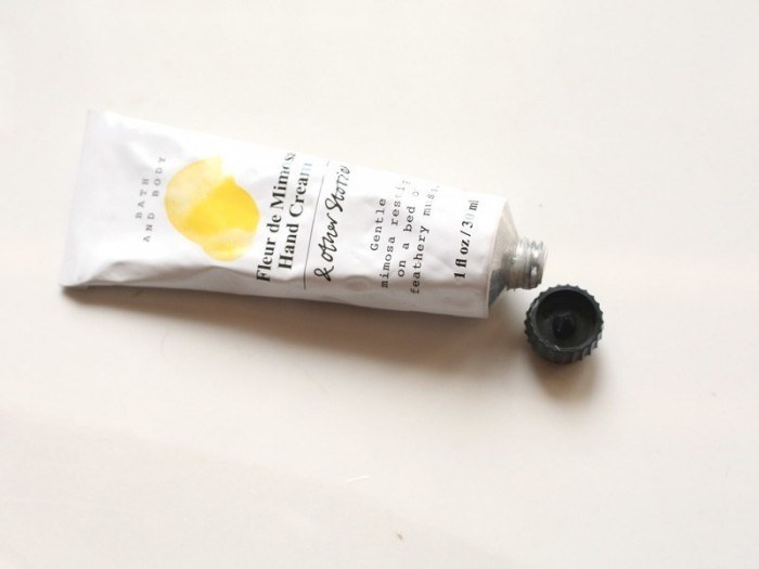 And Other Stories mimosa hand cream