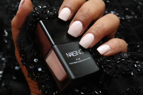 nails inc victoria beckham nail polish bamboo white brush review, swatch