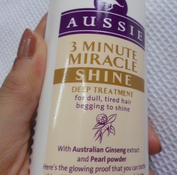 Aussie 3 Minute Miracle Shine Deep Treatment