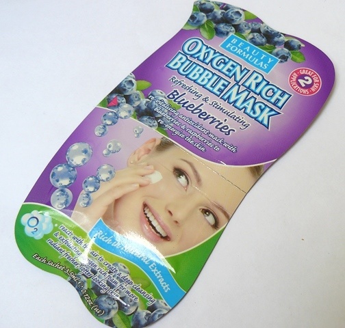 Beauty formulas oxygen rich bubble mask refreshing and stimulating blueberries (1)