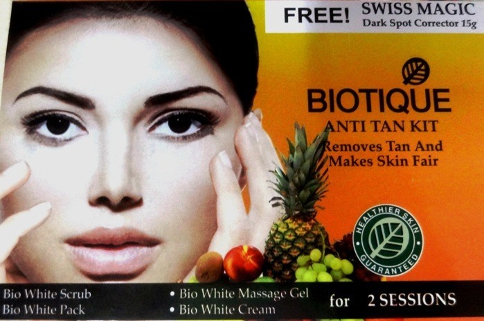 Biotique Anti Tan Facial Kit Review