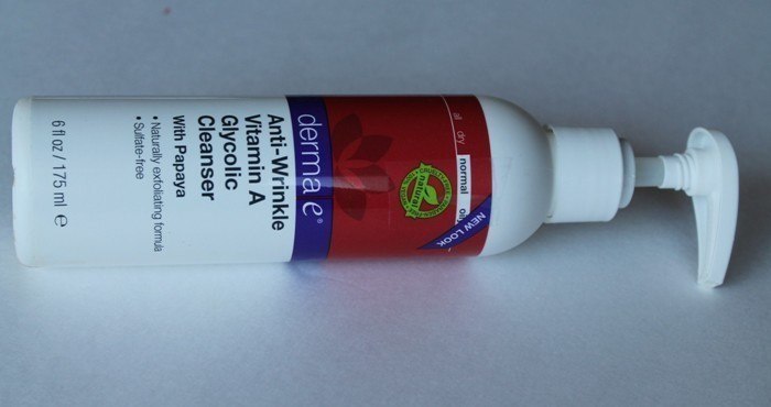 Derma E Anti-Wrinkle Vitamin A Glycolic Cleanser Review1