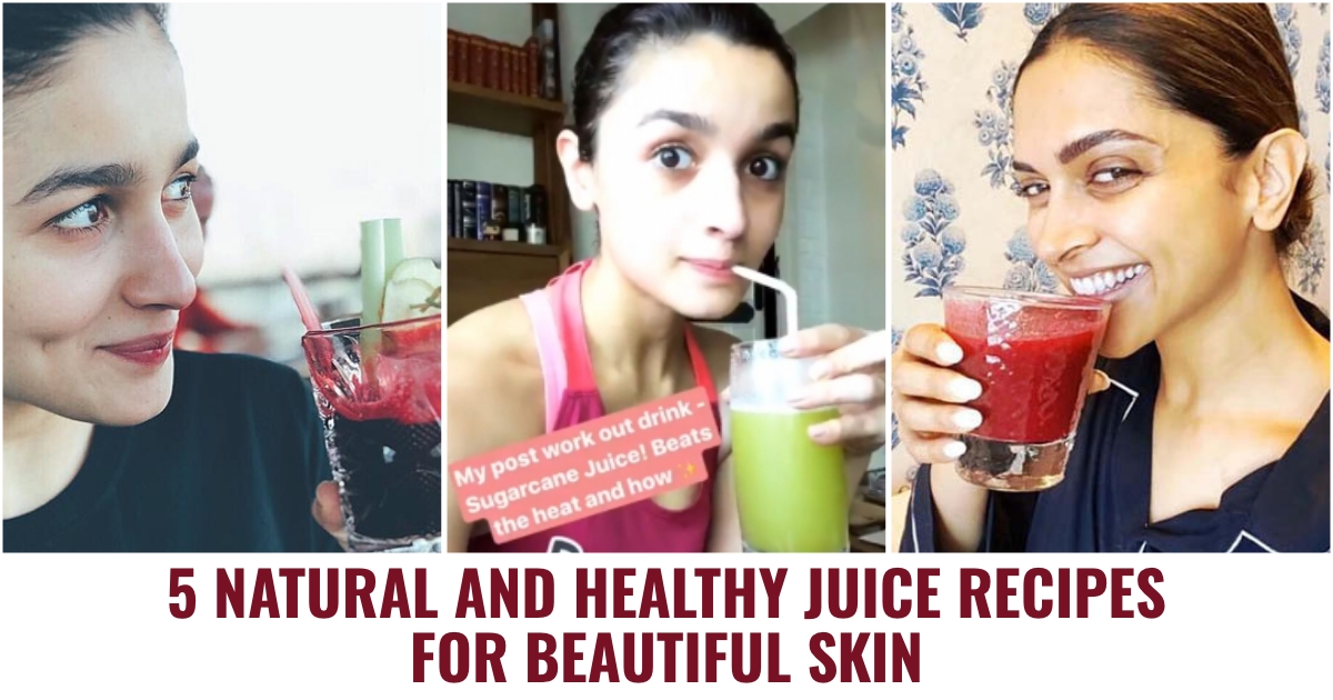 5 Healthy Juices for Flawless Skin and Gorgeous Hair