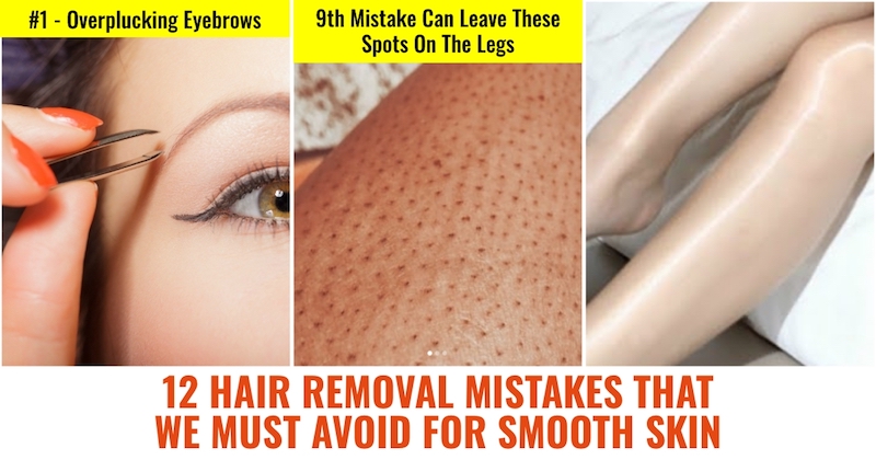 Hair Removal Mistakes