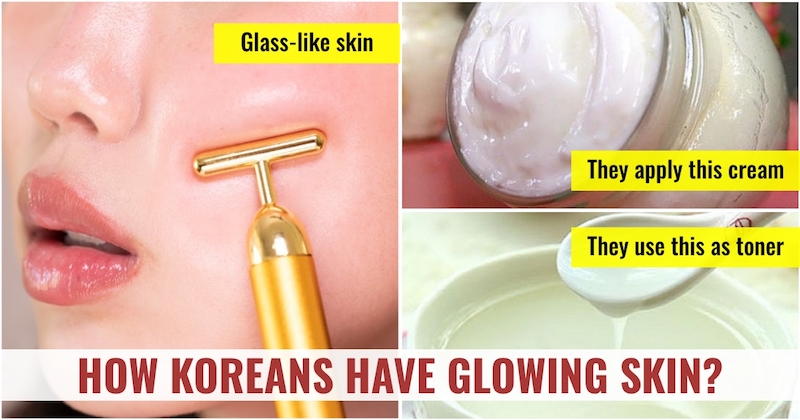 How koreans have glowing skin