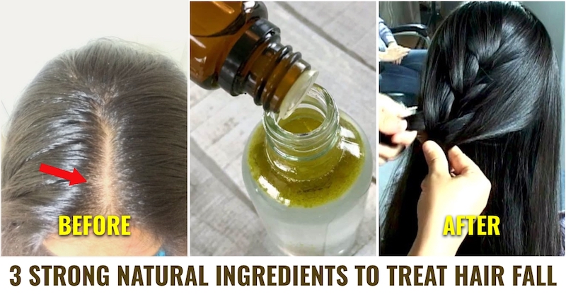 Ingredients to treat hairfall
