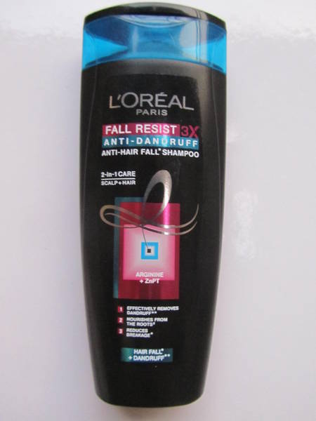 L'Oreal Paris Fall Resist 3X Anti-Dandruff Anti-Hair Fall Shampoo Review
