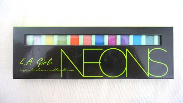 L.A.Girl Neons Beauty Brick Eyeshadow Collection (6)