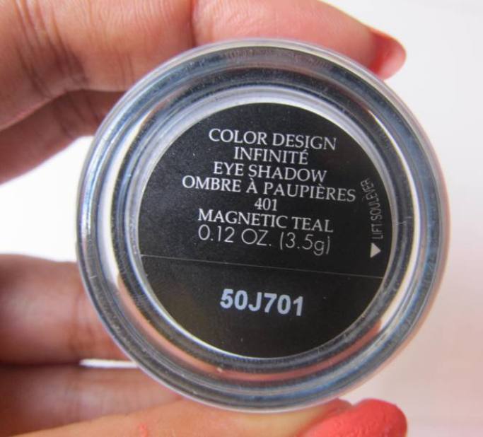 Lancome Magnetic Teal Color Design Infinite 24H Crease-Free Luminous Eye Shadow5