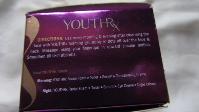 Lotus Herbals Youth Rx Anti Ageing Transforming Crème (17)
