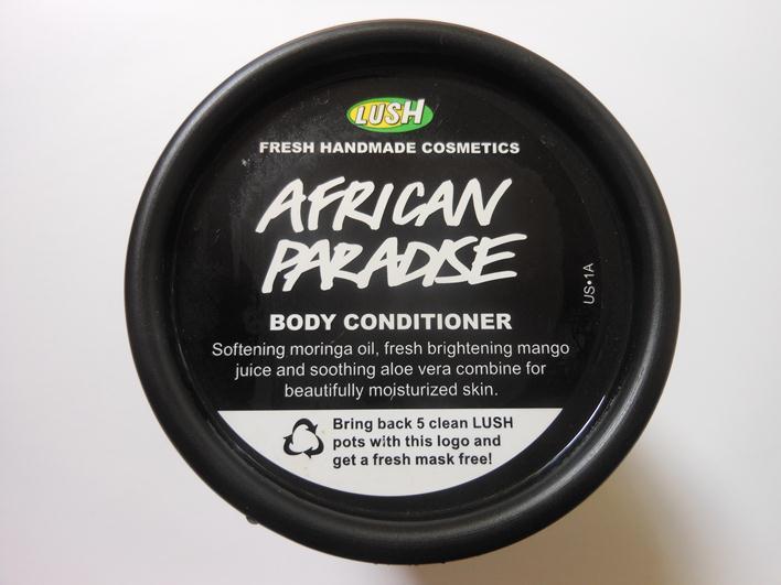 Lush African Paradise Body Conditioner