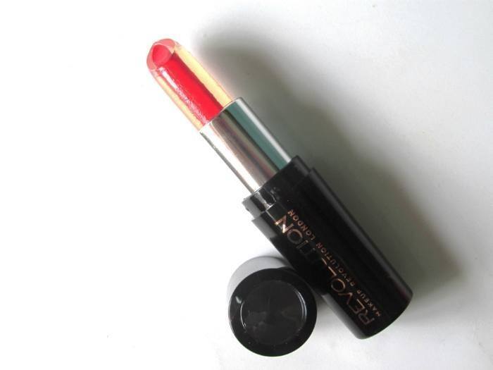 Makeup Revolution #happylips Love Red! Amazing Care Lipstick Review