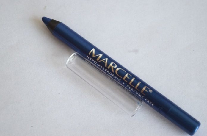 Blue eyeliner pencil