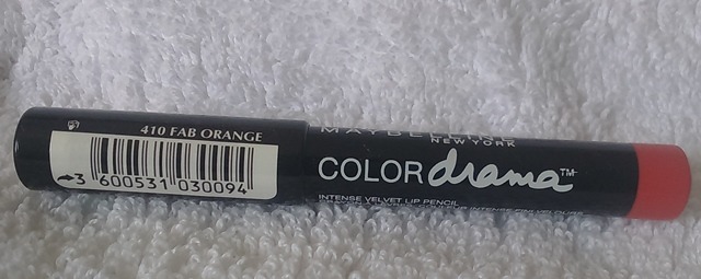 Maybelline 410 Fab Orange Color Drama Intense Velvet Lip Pencil (8)
