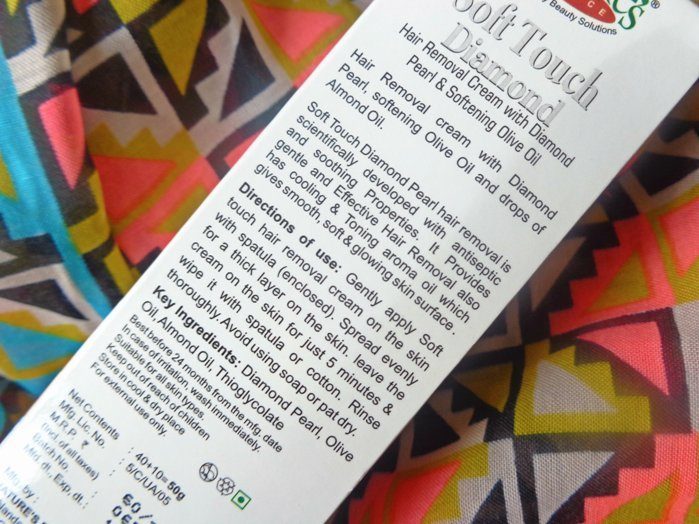 Nature’s Essence Soft Touch Diamond Hair Removal Cream Review3