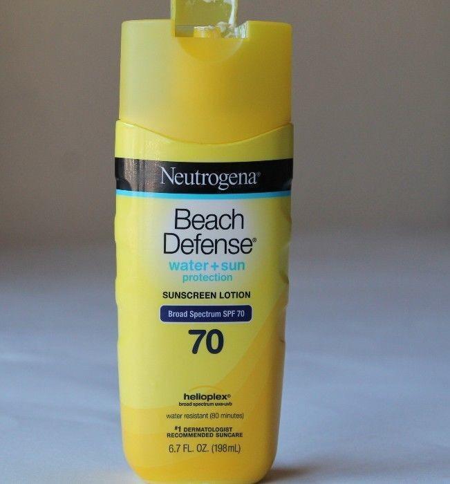 Neutrogena Beach Defense Sunscreen Lotion Broad Spectrum SPF 70 Review2