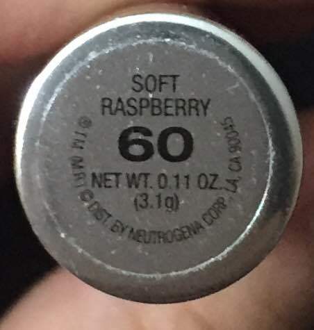 Neutrogena Soft Raspberry Moisture Smooth Color Stick 