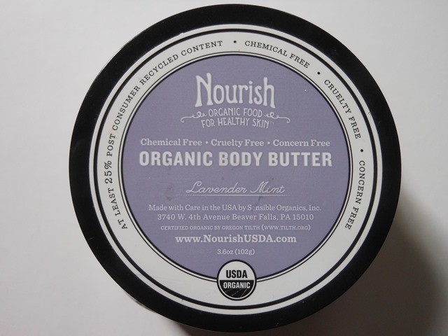 Nourish Organic Body Butter Lavender and Mint Review (3)